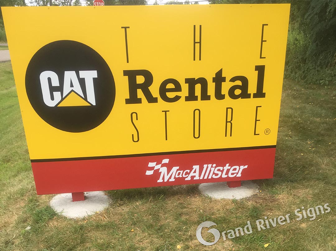 CAT Monument Sign – Grand Rapids MI