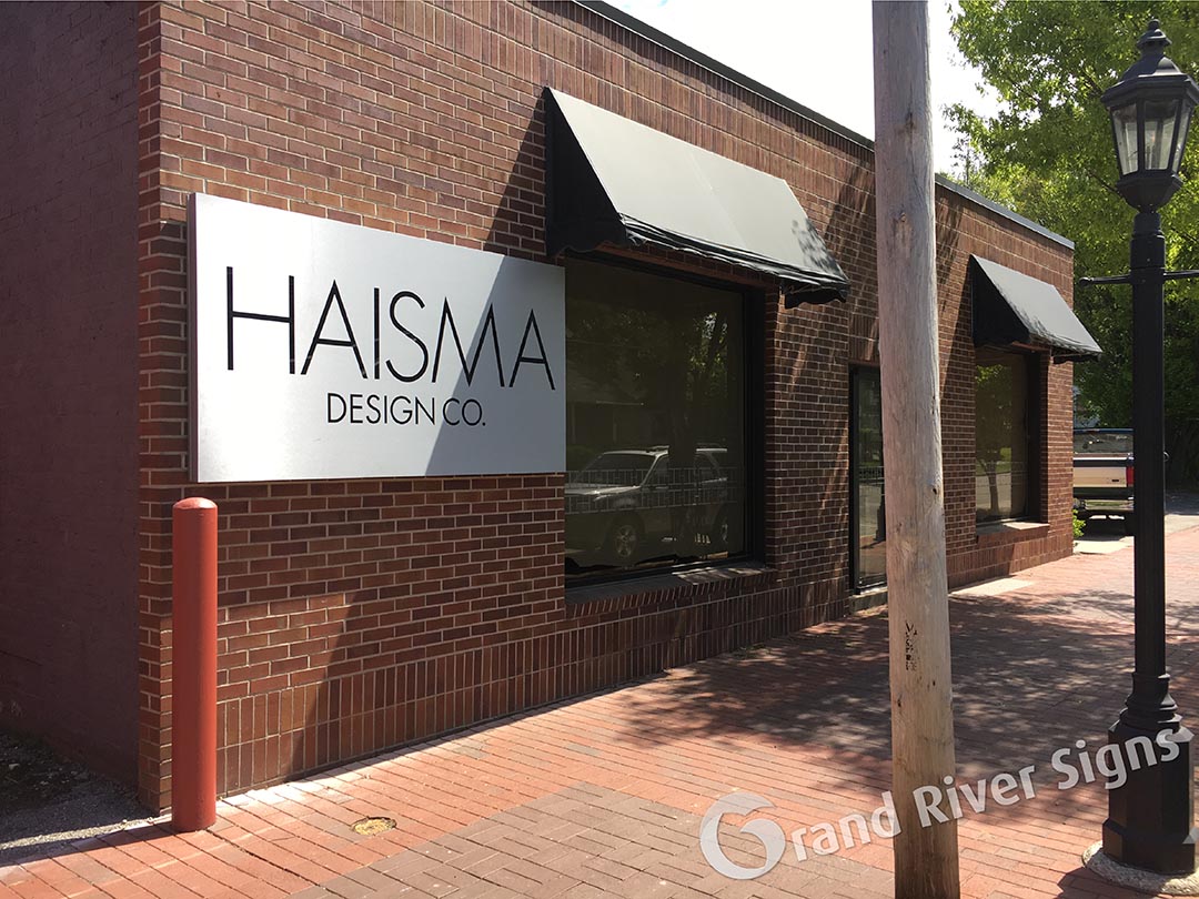 Haisma Design Wall Sign – Grand Rapids MI