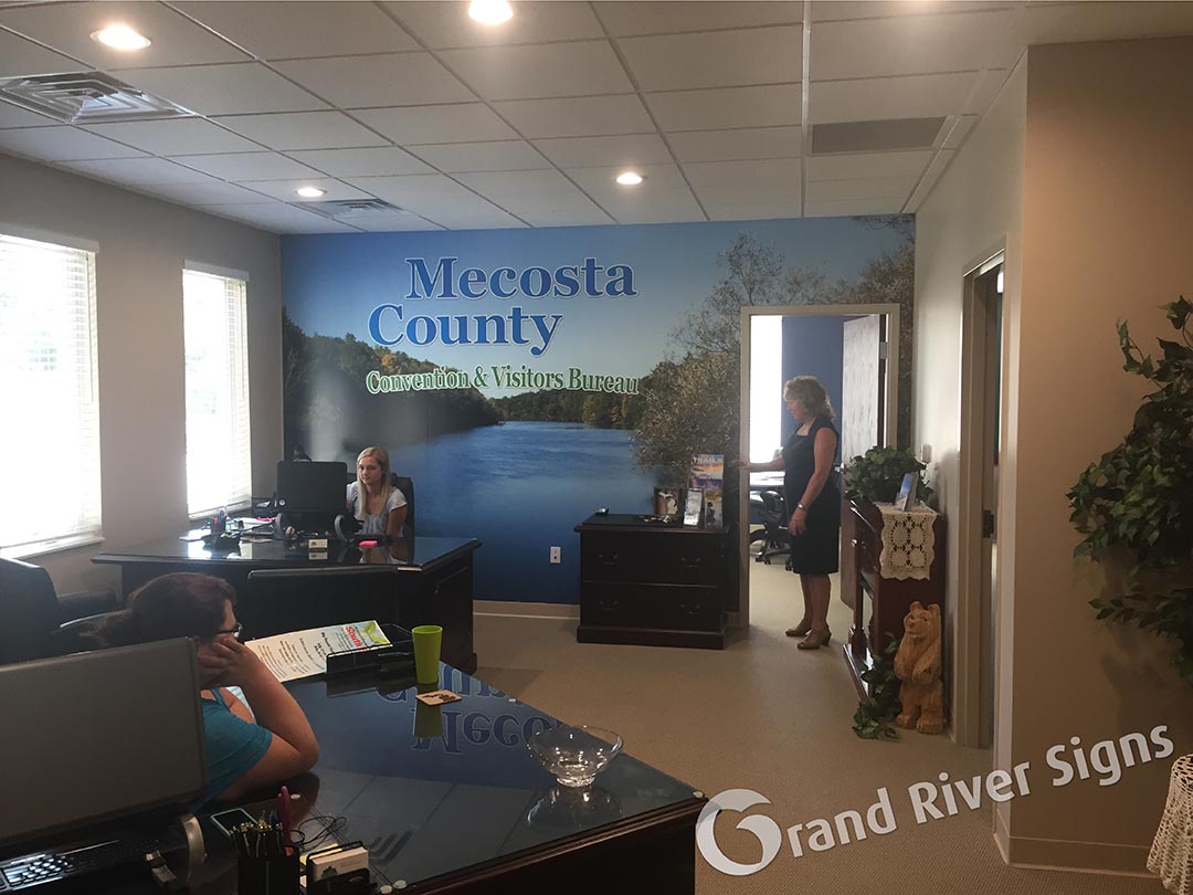 Mecosta County Convention and Visitors Bureau Custom Wall Paper Print 2- Mecosta County MI