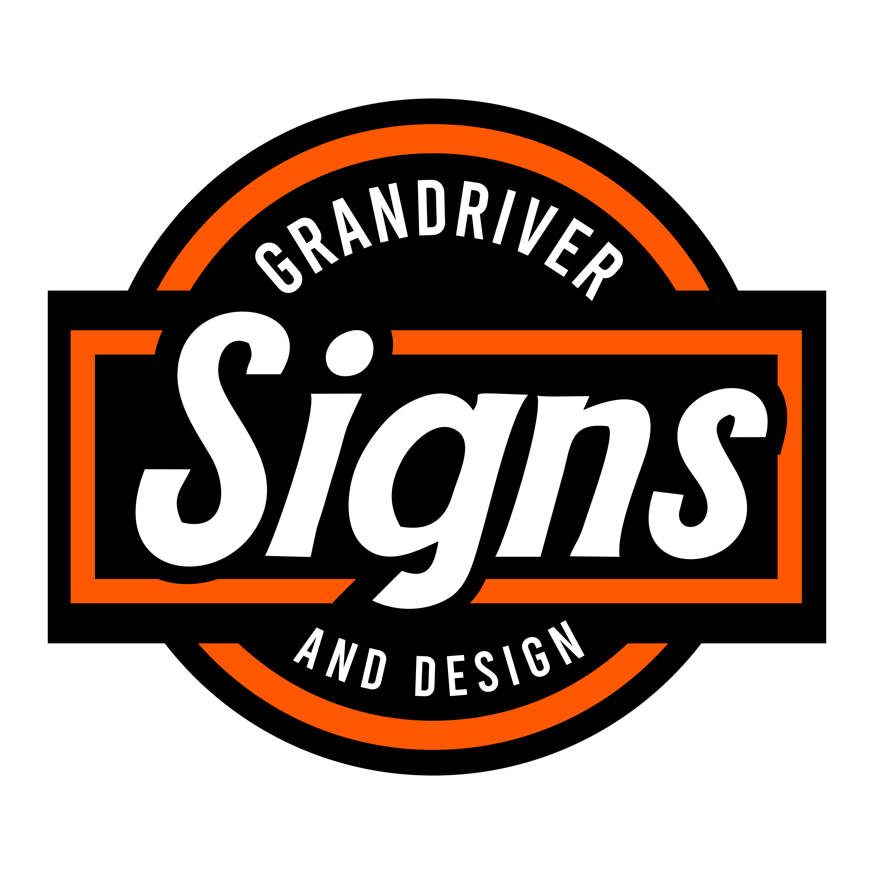 Grand River Sign Logo